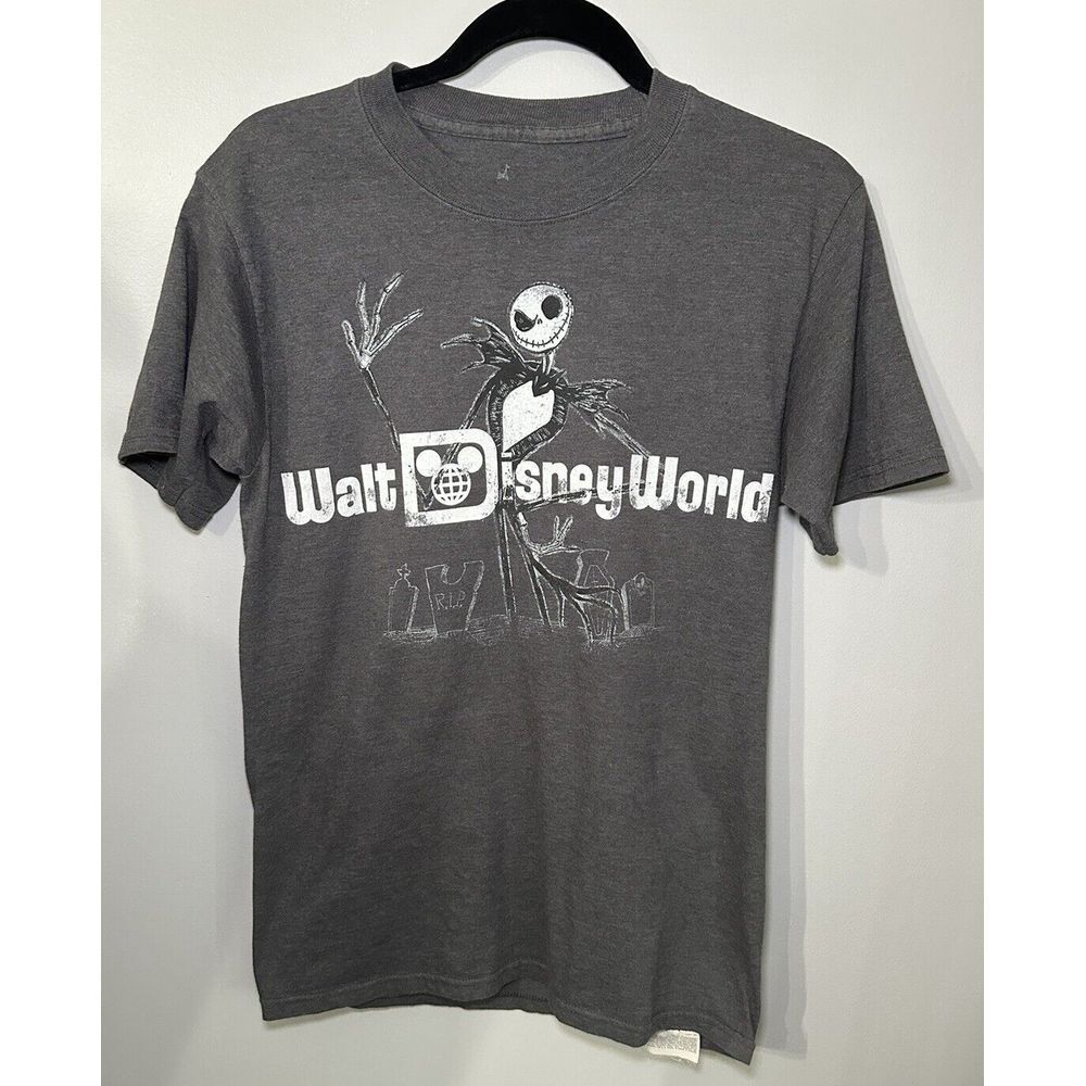 Disney Parks Walt Disney World Jack‎ Skellington Graphic T-Shirt Size S